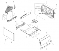Панель управления FM0-2508 для Canon i-SENSYS LBP7100Cn