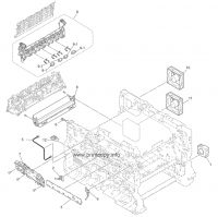Вентилятор печи D006FX001 | D08K-24TS6 для Brother HL-L8260CDN/ L8360CDW/ L8690CDW