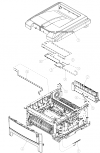 Соединительная плата 43182601 | 43266899 OR-P6Y для OKI C821/ ES8430/ C810