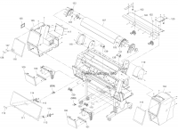 Боковая крышка правая 1479985 для Epson Stylus Pro 9700/ 9710 (O)