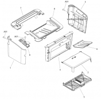 Лоток захвата бумаги RC2-1390 | RM1-4191 для HP LaserJet P1500/ P1505