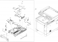 Кассета для бумаг CT-5141 | 302NV93011 | 302NV93010 | 302NV93012 | 302NV93013 для Kyocera ECOSYS M6030cdn/ M6530cdn
