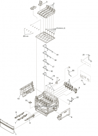 Датчик регистрации 45231901 для OKI ES9431dn/ C911/ C941