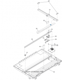 Сканирующая линейка N2GAYY000005 для Panasonic KXMB1500B/ KXMB1520B
