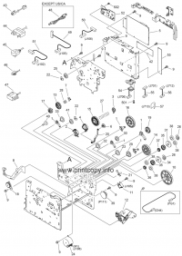 Плата привода двигателя FM3-2025 для Canon MF4690PL/ MF4270/ MF4660