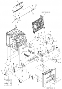 Двигатель узла захвата бумаги RK2-0939 для HP CLJ 2700/ 3600/ 3800N/ CP3505/ 3000/ CP3505DN/ Canon MF9220Cdn