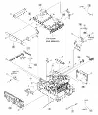 Низковольтный блок питания RM1-7413 | RM1-7099 для HP LaserJet Enterprise M4555 MFP