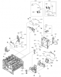 Плата DC Controller RM2-7950 duplex для HP LaserJet M501n/ M506dn/ M527