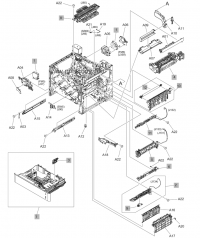 Вторичный передаточный узел RM2-6682 для HP LaserJet M652/ M653/ M681/ E65050