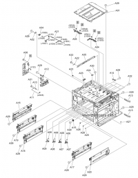 Высоковольтная плата питания RM2-7002 | RM2-7003 для HP LaserJet M880z