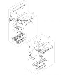 Панель управления D0077L002 | B512416-1 для Brother HL-L6300DW