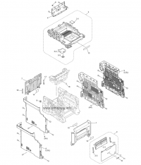 Передняя крышка D006JZ001 | D006KD001 для Brother HL-L8260CDN/ L8360CDW/ L8690CDW