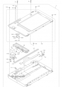 Сканирующая линейка LF2037001 для Brother DCP8080DN/ MFC8680DN/ DCP8060/ MFC8670DN