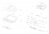 Автоподатчик с дуплексом DADF JC97-03885A для Samsung SCX4833FD/ SCX5637FR/ SCX5737FW