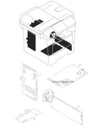 Главная плата LT1792004 | B57T043-2 для Brother MFC8520DN