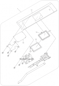 Панель управления LEF174001 для Brother MFC-9330CDW