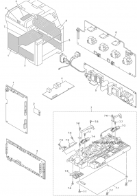 Главная плата LG7167004 | LG7157 для Brother MFC9440CN