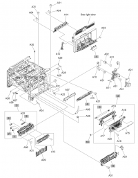 Узел регистрации RM1-5564 | CZ255-67904 для HP LaserJet M651/ M680
