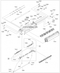 Узел подачи дуплекса RM1-3665 для HP Color LaserJet CM6030/ CM6040