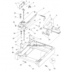 плата управления dadf ( ) 140n63301 для моделей xerox 3635 ,  3320 ,  3550 ,  3315 ,