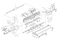 Ролик нижний M0212831 для Ricoh SP5210SR/ SP4210N/ SP5200DN/ SP5210DN