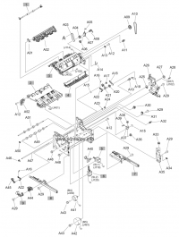 Узел протяжки бумаги RM1-7437 для HP LaserJet Enterprise MFP M630/ M651/ M680
