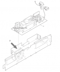 Плата питания 44978701 для OKI ES9431dn/ C911/ C941