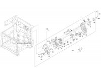 Редуктор DR-7105 | 302NL93010 | 302NL93011 для Kyocera TASKalfa 3010i/ 3510i/ 3011i/ 3511i