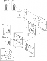 Плата факса FM3-4008 для Canon MF9220Cdn/ MF9130/ MF9280Cdn
