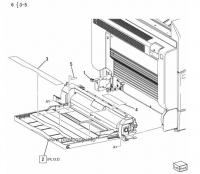 059K75570  обходной лоток в сборе для лазерных МФУ Xerox WorkCentre 5019 / 5021.