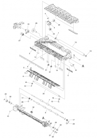 Узел протяжки бумаги FM0-0021 для для Canon imageRUNNER C1225/ C1325/ MF810Cdn