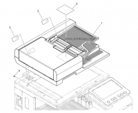 Автоподатчик ADF AAJPR70600 для Konica Minolta bizhub C3320i