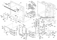 плата управления ax2 ( ) b1325769 для моделей ricoh e-studio+4500c ,  e-studio+5500c ,