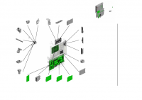 Плата высоковольтного питания AZ320192 для Ricoh MP C2011SP/ C2503SP/ C2003SP