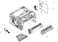 FRAME-MAIN HVPS-CARLSEN S, 24V,21.6V27.6V,MAX 4KV,M для Samsung SLC430 FRAME-MAIN HVPS-CARLSEN S, 2 JC44-00215B для моделей Samsung SLC430