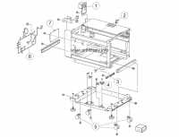 svc board ( ) 40x6791 для моделей lexmark x950de ,  c950de ,  x950de ,  x952dte ,