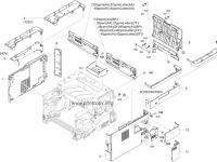 Задняя крышка в сборе COVER REAR 302RV28090 для Kyocera ECOSYS M2040dn/ M2135dn/ M2540dn/ M2635dn/ M2735dw/ P2040dn