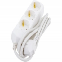 Удлинитель бытовой WYP10-10-03-D15-Z-G, шт WYP10-10-03-D15-Z-G для моделей iek