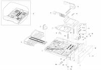 . Cassette FRAME-CASSETTE для Samsung ML1910 . Cassette FRAME-CASSETTE для Samsung ML1915 . Cassett JC61-03343A для моделей Samsung ML1910