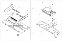 . FRAME-MIDDLE and BOTTOM PLATE-BOTTOM для Samsung SLM2070 . FRAME-MIDDLE and BOTTOM PLATE-BOTTOM д JC61-04445A для моделей Samsung SLM2070