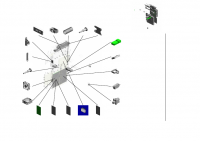 Вентилятор AX640222 | 2410SB-05W-S79 для Ricoh MP C2011SP/ C2503SP/ C2003SP