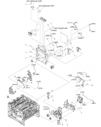 INTERNAL COMPONENTS 4 iR 1643iF 120V OFFHOOK PCB ASSEMBLY для Canon imageRUNNER 1643i FM1-R867-000 для can моделей ON IMAGERUNNER 1643I, ON IMAGERUNNER 1643IF, ON IR1643I