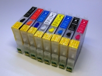 Перезаправляемые картриджи на Epson Photo R800/ R1800 Вид  4