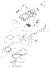 . 130 CONTROL PANEL ASSEMBLY CONTROL PANEL CPU PCB ASSEMBLY для Canon iR2520 . 130 CONTROL PANEL AS FM4-2854-000 для моделей Canon iR2520