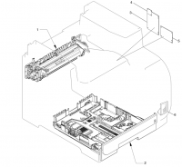 HP CE684-67901 Плата форматирования CM2320NF MFP CE684-67901 для HP моделей  CLJ CP2020 / CP2025 / CM2320,  COLOR LASERJET CM2320NF MFP,