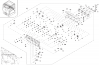 . Drive Section 1 (25/25, 30/30 ppm) PARTS MAIN DRIVE L UNIT для Kyocera TASKalfa 250ci . Drive Sec 302JZ93040 для моделей Kyocera TASKalfa 250ci