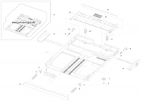 Samsung JC61-02080A PLATE-KNOCKUP ABS HB JC61-02080A для Samsung моделей  ML-1630,  ML-1630S,  ML-1630W