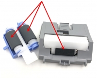 Комплект ролики захвата и отделения (резинки) из кассеты RM2-5452 | RM2-5741 | RM2-0062 для HP LJ Pro M402/ M403/ M426/ M427/ M501/ M506/ M527/ M552/ M553/ M577