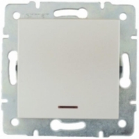 Выключатель встраиваемый  в сборе Lexman, 1 клавиша