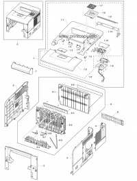 Cover Assembly COVER M FRONT INNER для Xerox Phaser 3500 Cover Assembly COVERM FRONT INNER для Xero 002N02415 для моделей Xerox Phaser 3500